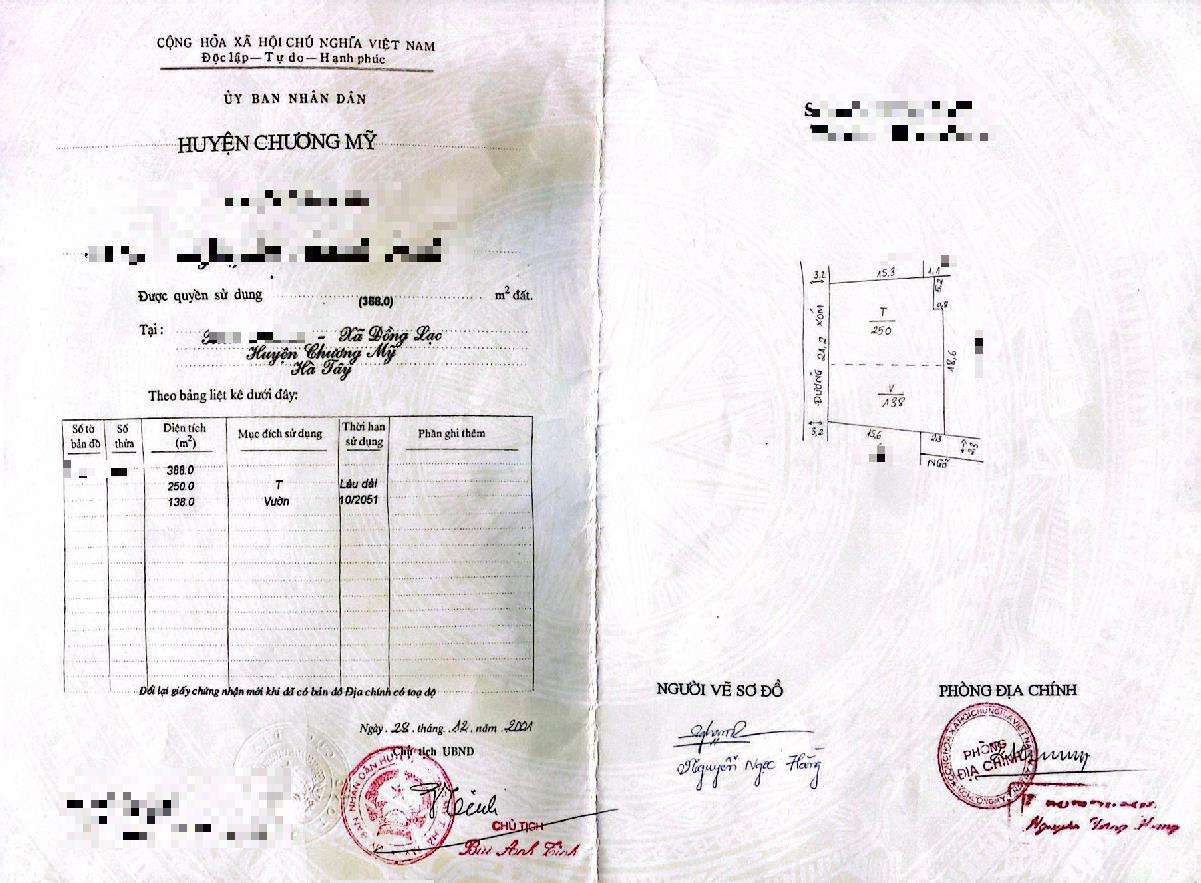 Hình ảnh Bán Thửa Đất 388m Tại Đồng Lạc Gần Trục Chính Kinh Doanh Cách QL21A Chỉ 1km