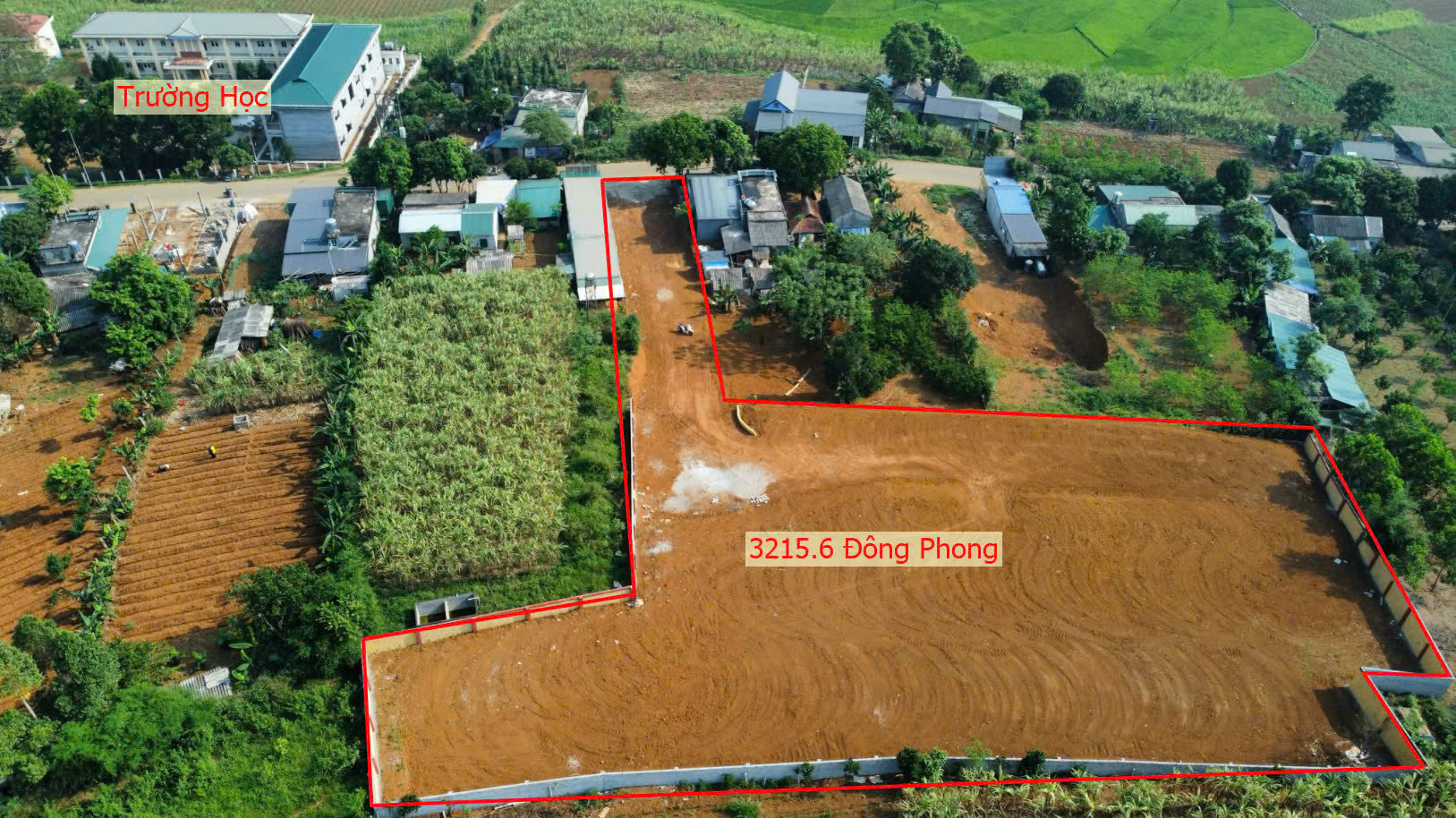 Hình ảnh Bán Đất Đông Phong Mặt Đường Kinh Doanh Đối Diện Trường Học Xã Đông Phong Ngay Trung Tâm Hành Chính Xã