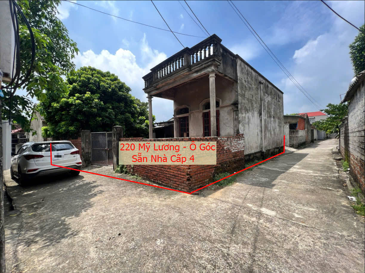 Hình ảnh Bán Lô Góc 2 Mặt Tiền Full Thổ Cư Sẵn Nhà Cấp 4 Ô Tô Vào Tận Đất Tại Mỹ Lương 