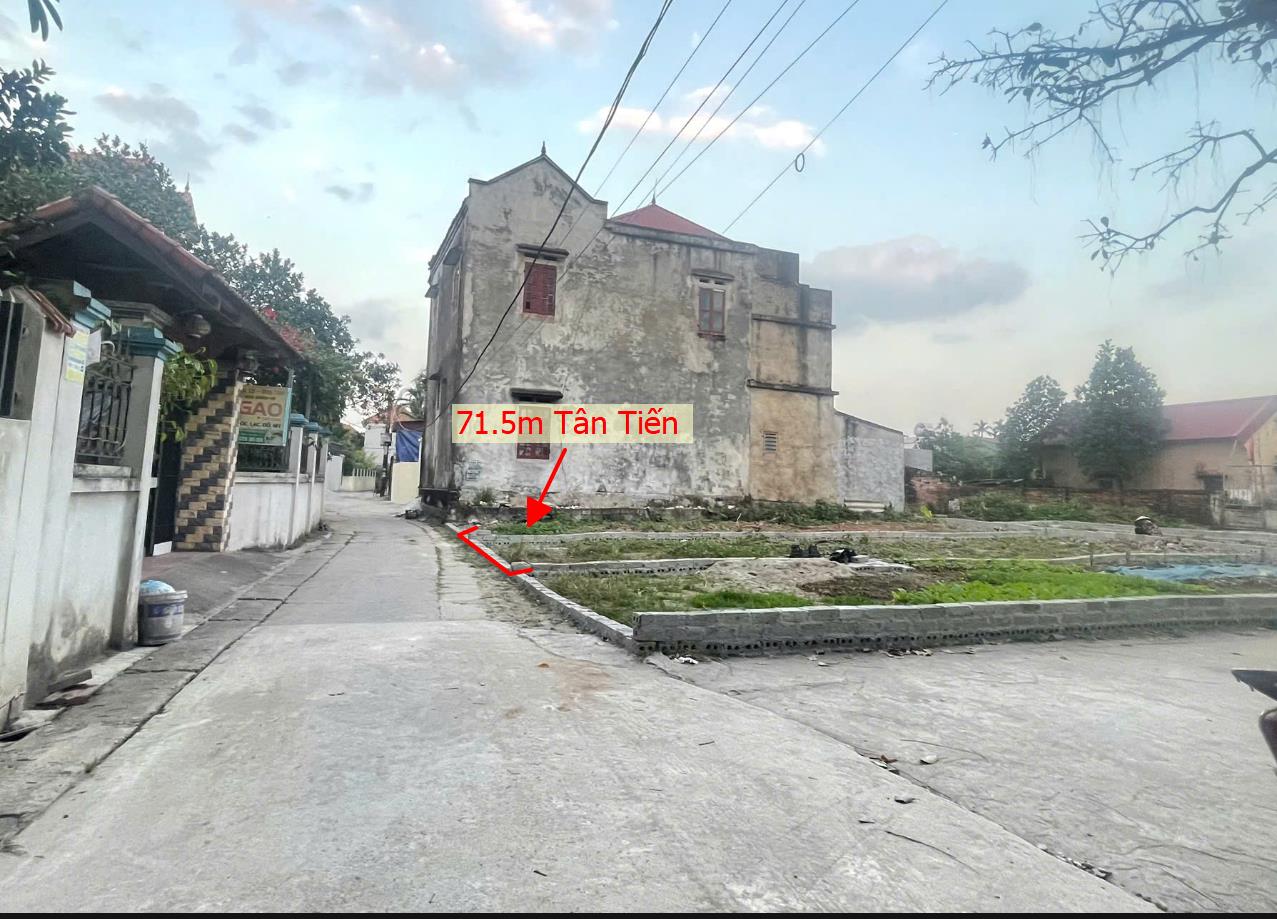 Hình ảnh Bán Lô Đất 71.5m Tại Tân Tiến Văn Giang Bám Đường Bê Tông Ô Tô Vào Tận Đất Dân Cư Đông Đúc Phát Triển 