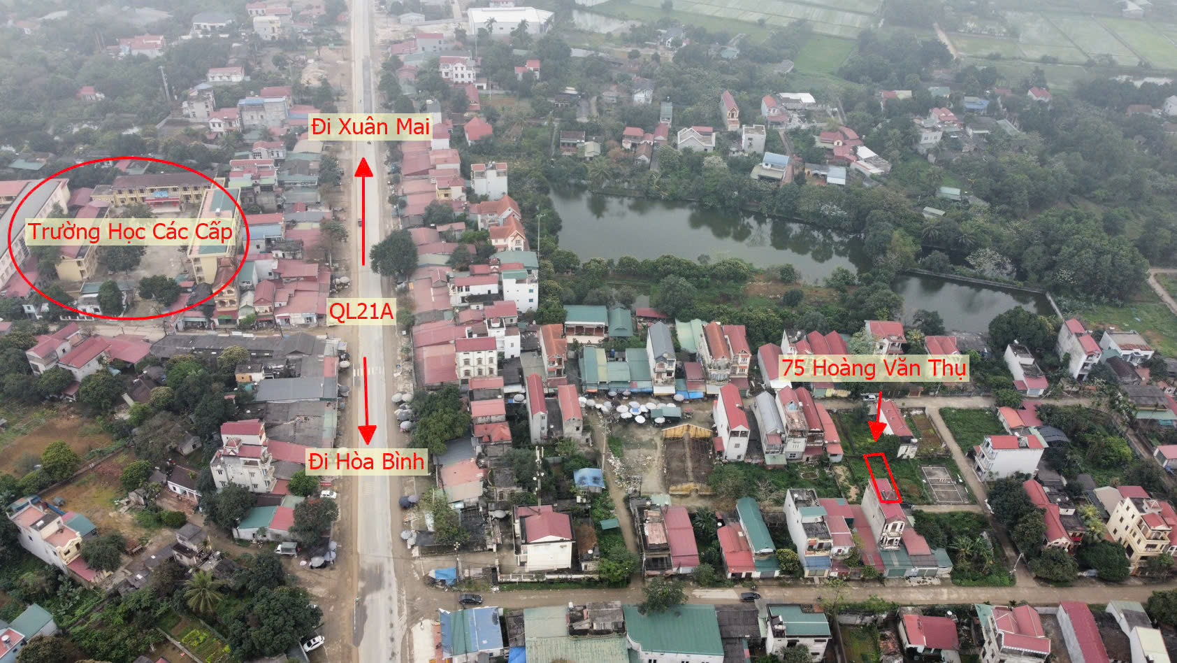 Hình ảnh Bán Đất Full Thổ Cư Ngay Sát QL21A Ô Tô Vào Tận Đất Giá Nhỉnh Tỷ