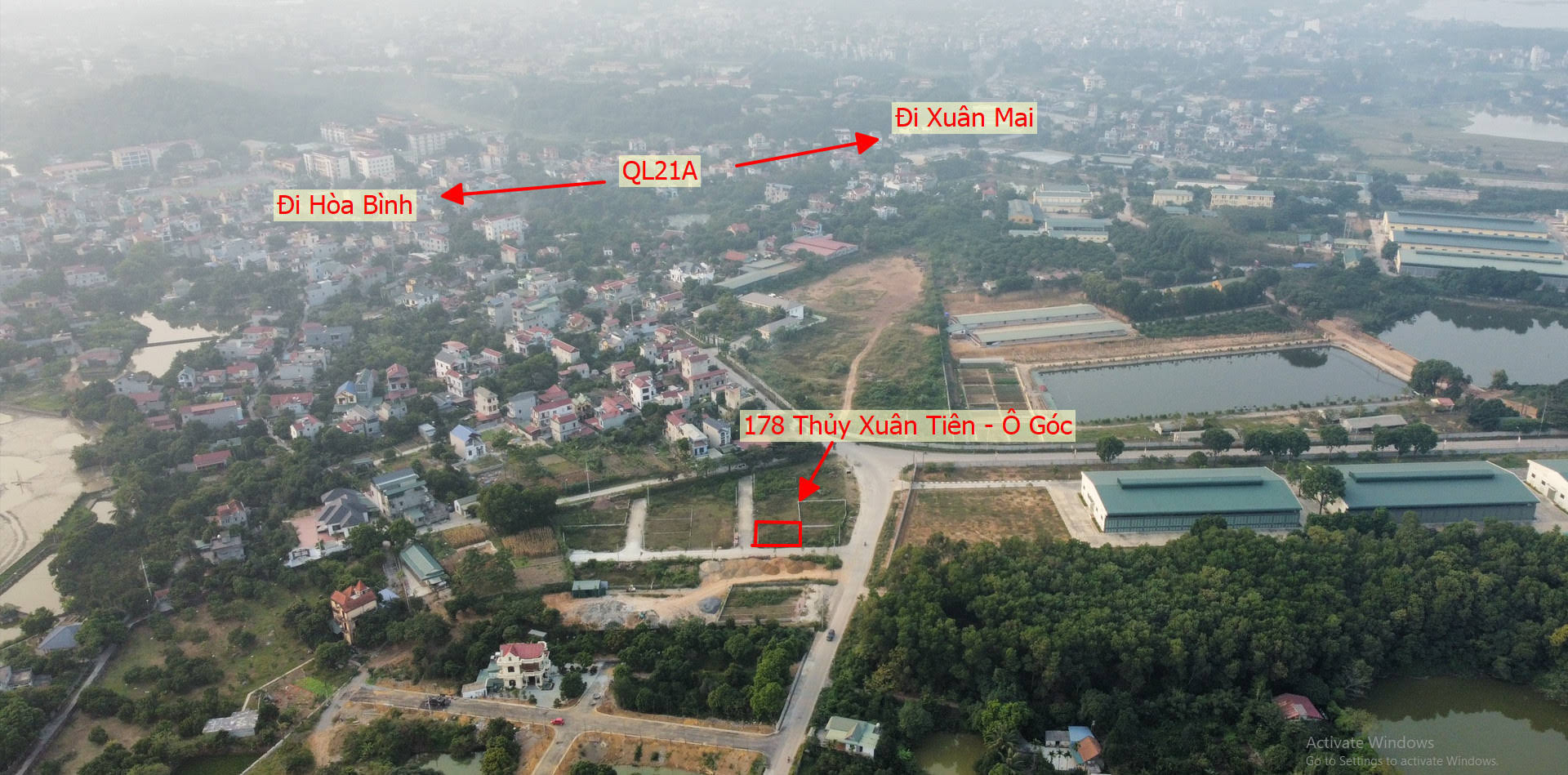 Hình ảnh Bán Lô Góc 2 Mặt Tiền Thuộc Khu Phân Lô Đồi K6 Thủy Xuân Tiên Gần QL21A 