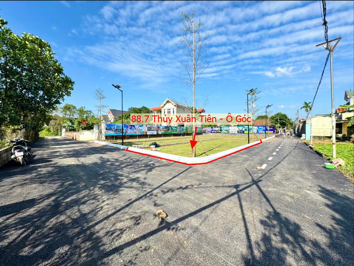 Hình ảnh Bán Đất Phân Lô Thủy Xuân Tiên Ô Tô Vào Tận Đất Sát Trục Chính Kinh Doanh Liên Xã Ngay Gần QL21A