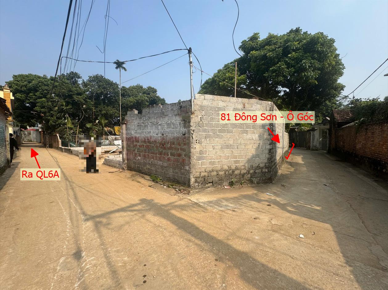 Hình ảnh Bán Lô Góc 2 Mặt Tiền Sát Trục Kinh Doanh Ngay Gần QL6A Đang Triển Khai Mở Rộng 