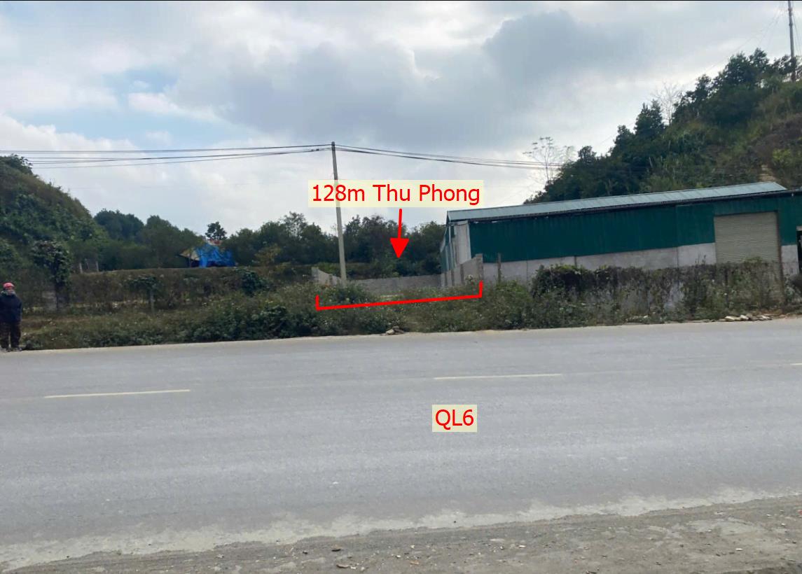 Hình ảnh Bán Lô Đất 128m Tại Thu Phong Cao Phong Bám Đường Bê Tông Tô Vào Tận Đất Dân Cư Đông Đúc Mặt Ql6 Xung Quanh Đầy Đủ Tiện Ích Giá Đầu Tư