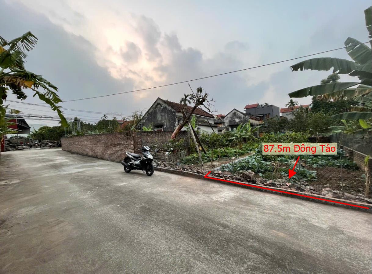 Hình ảnh Bán Lô Đất 87.5m Tại Đông Tảo Bám Đường Bê Tông Ô Tô Vào Tận Đất Dân Cư Đông Đúc Gần Trục Chính Kinh Doanh Giá Đầu Tư