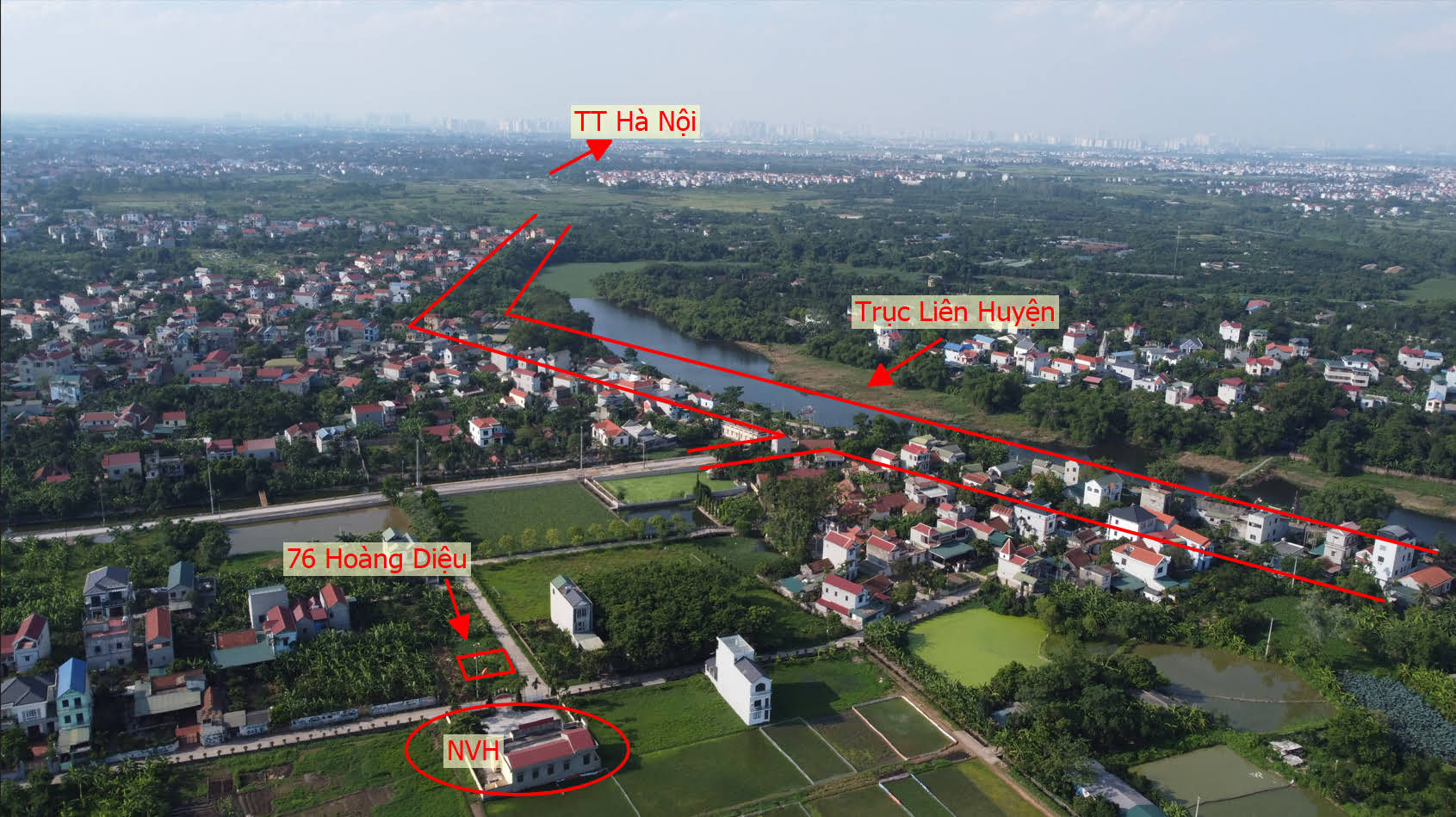 Hình ảnh Bán Đất Full Thổ Cư Tại Hoàng Diệu Gần Trục Đường Liên Xã Máng 7 Đối Diện Nhà Văn Hóa An Vọng