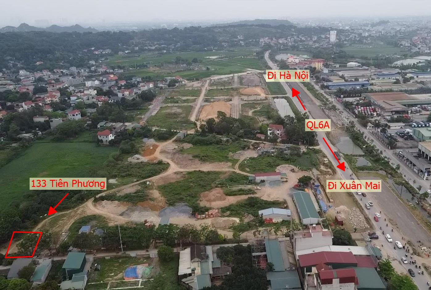 Hình ảnh Đất Dịch Vụ Sơn Đồng Tiên Phương Sát QL6A Đang Mở Rộng Ngay Cạnh KCN Phú Nghĩa