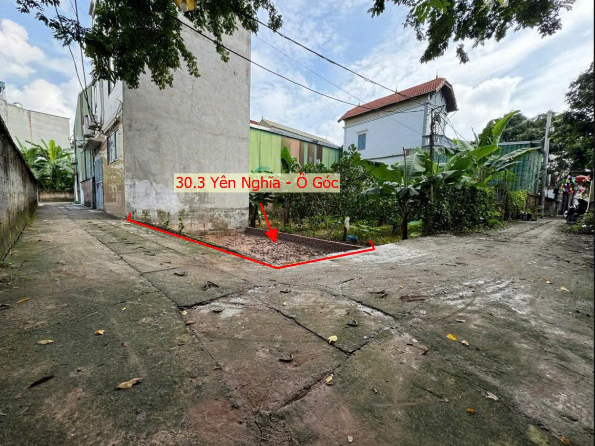 Hình ảnh Bán Lô Góc 2 Mặt Thoáng 30.3m Tại Yên Nghĩa Ngay Gần QL6A , Cầu Mai Lĩnh Đang Triển Khai Mở Rộng