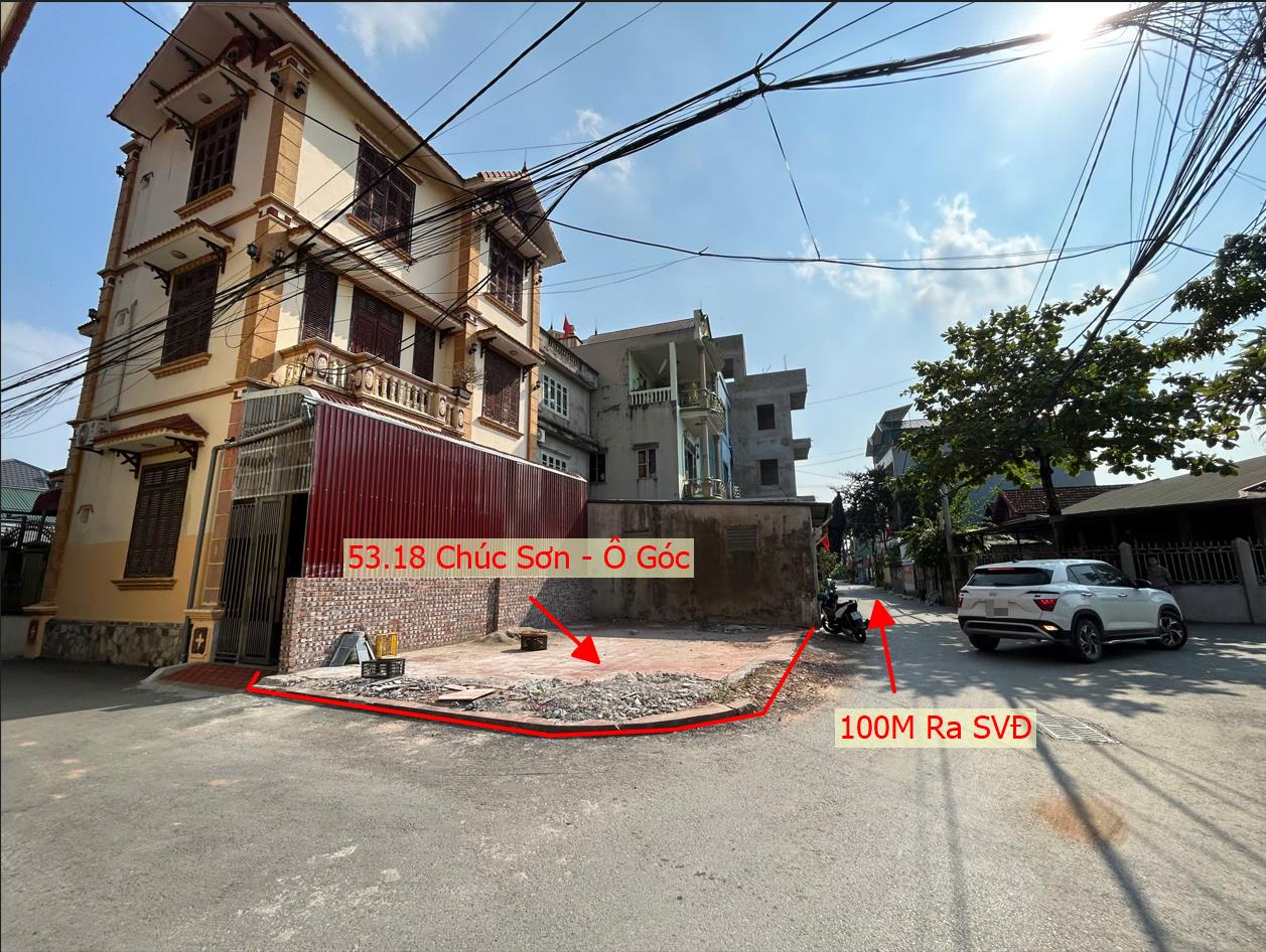 Hình ảnh Bất Động Sản Chương Mỹ Bán Đất Khu Vực Chúc Sơn Lô Góc 2 Mặt Tiền Đường Ô Tô Tránh Đối Diện Hồ Tự Nhiên