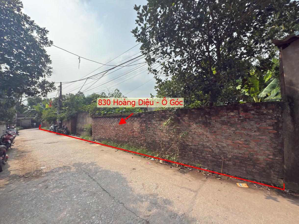 Hình ảnh Bán Lô Góc 2 Mặt Tiền 830m Tại Hoàng Diệu Ô Tô Đỗ Tận Đất Gần Trục Kinh Doanh Liên Huyện