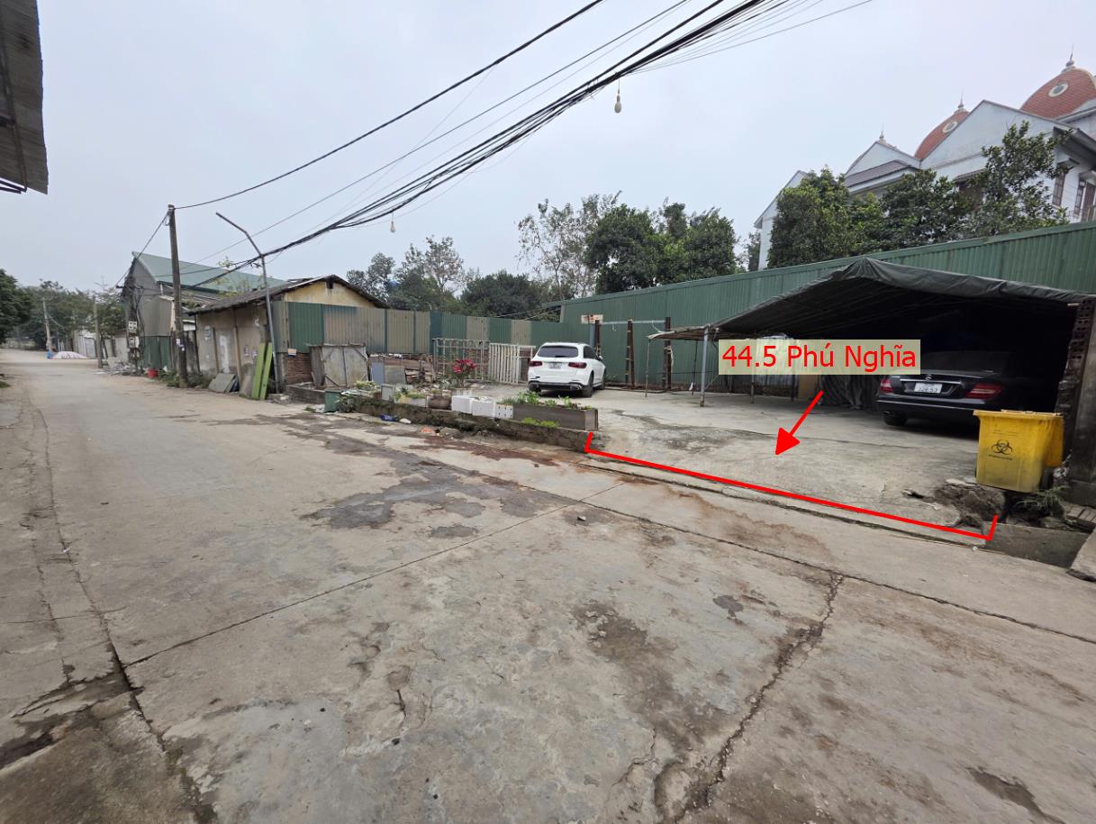 Hình ảnh Bán Thửa Đất 44.5m Tại Phú Nghĩa Ô Tô Đỗ Tận Đất Sát Trục Kinh Doanh Gần QL6A Đang Mở Rộng