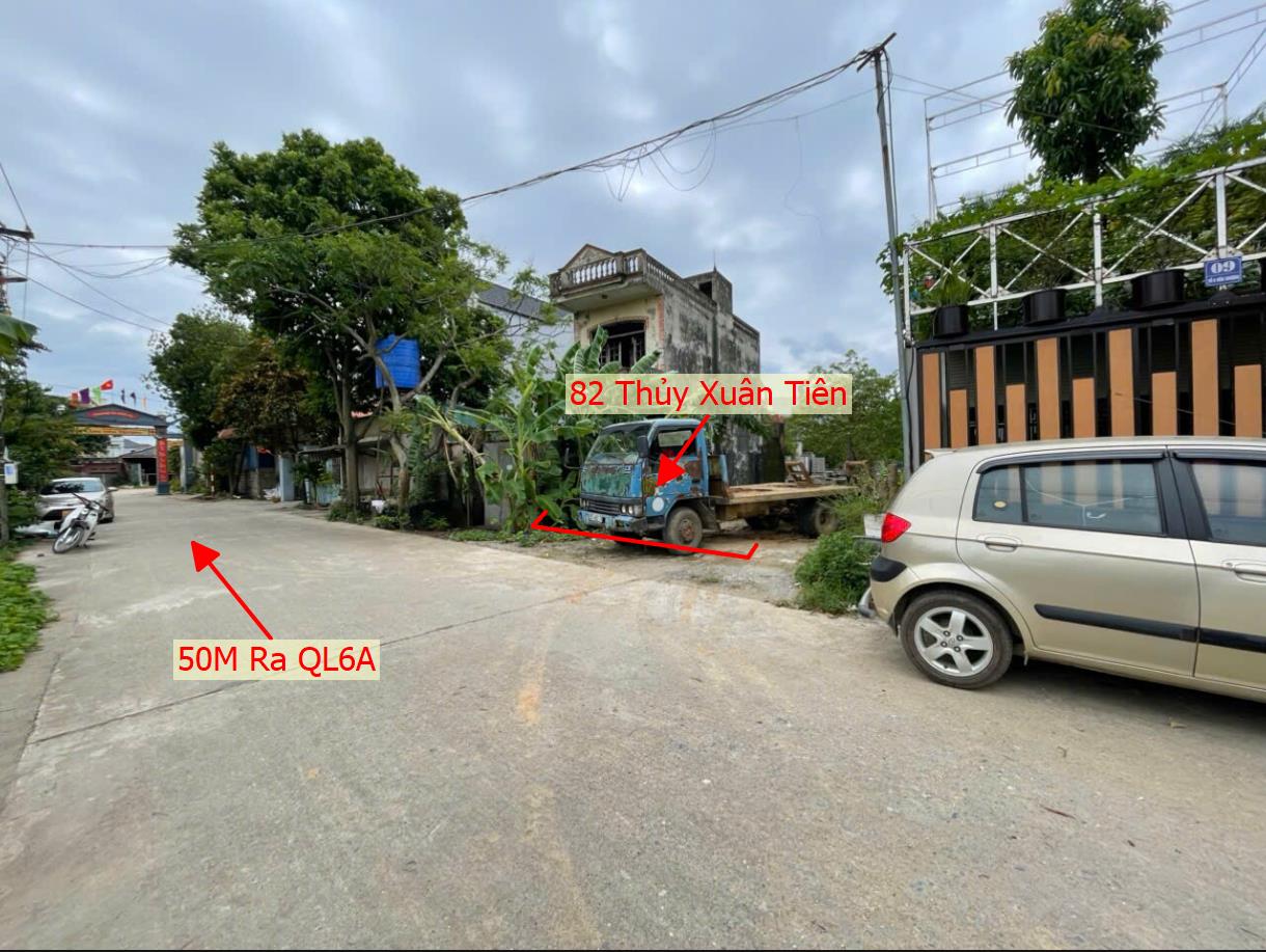 Hình ảnh Bán Đất Full Thổ Cư 82m Tại Thủy Xuân Tiên Ô Tô Đỗ Tận Đất Ngay Gần QL6A Đang Mở Rộng