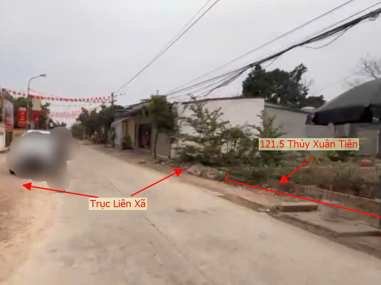 Hình ảnh Bán Loô Góc 2 Mặt Thoáng 121.5m Tại Thủy Xuân Tiên Mặt Trục Kinh Doanh Giá Chỉ Vài Tỷ 