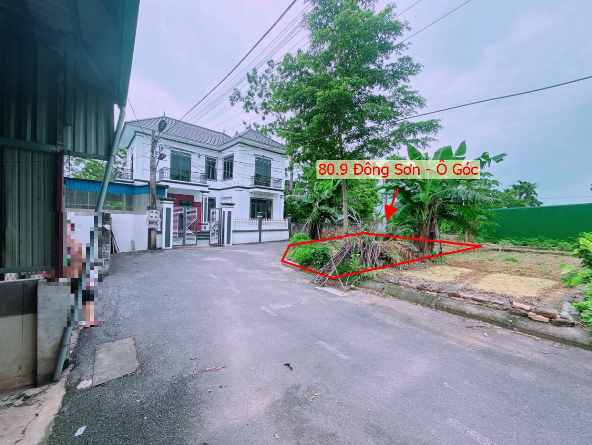 Hình ảnh Bán Thửa Đất 80.9m Tại Đông Sơn Lô Góc 2 Mặt Tiền Đường Thông Ô Tô Sát QL6A Đang Mở Rộng