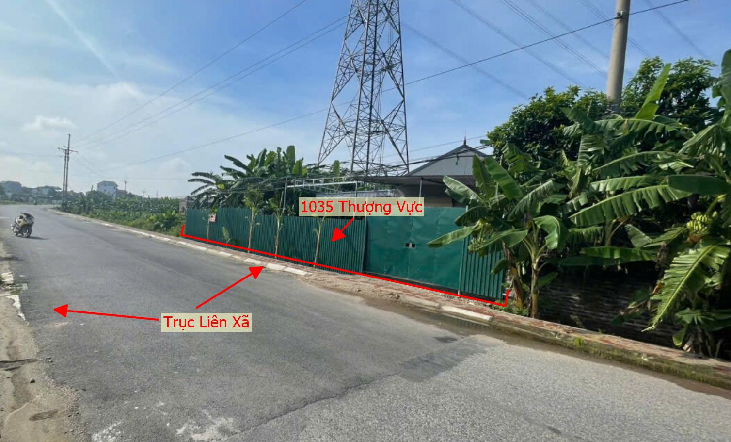 Hình ảnh Bán Thửa Đất 1035m Tại Thượng Vực Tặng Nhà Cấp 4 Bám Mặt Đường Liên Xã Giá Chỉ Vài Tỷ 