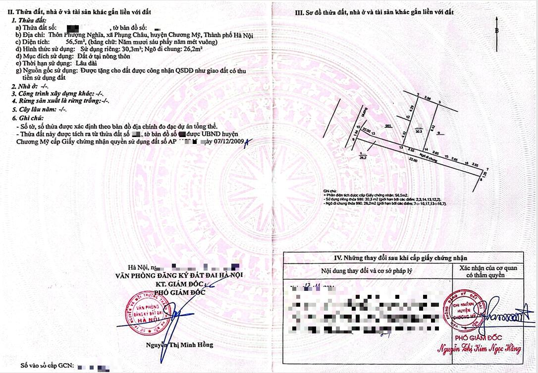 Hình ảnh Bán Thửa Đất 30.3m Tại Phụng Châu Sát Trục Chính Kinh Doanh Liên Xã Giá Chỉ Vài Tỷ