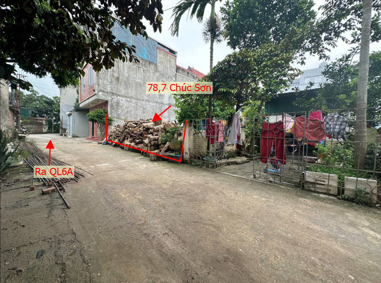 Hình ảnh Bán Đất Thị Trấn Chúc Sơn 2 Mặt Tiền Đường Ô Tô Tránh Sát Trục Chính Kinh Doanh