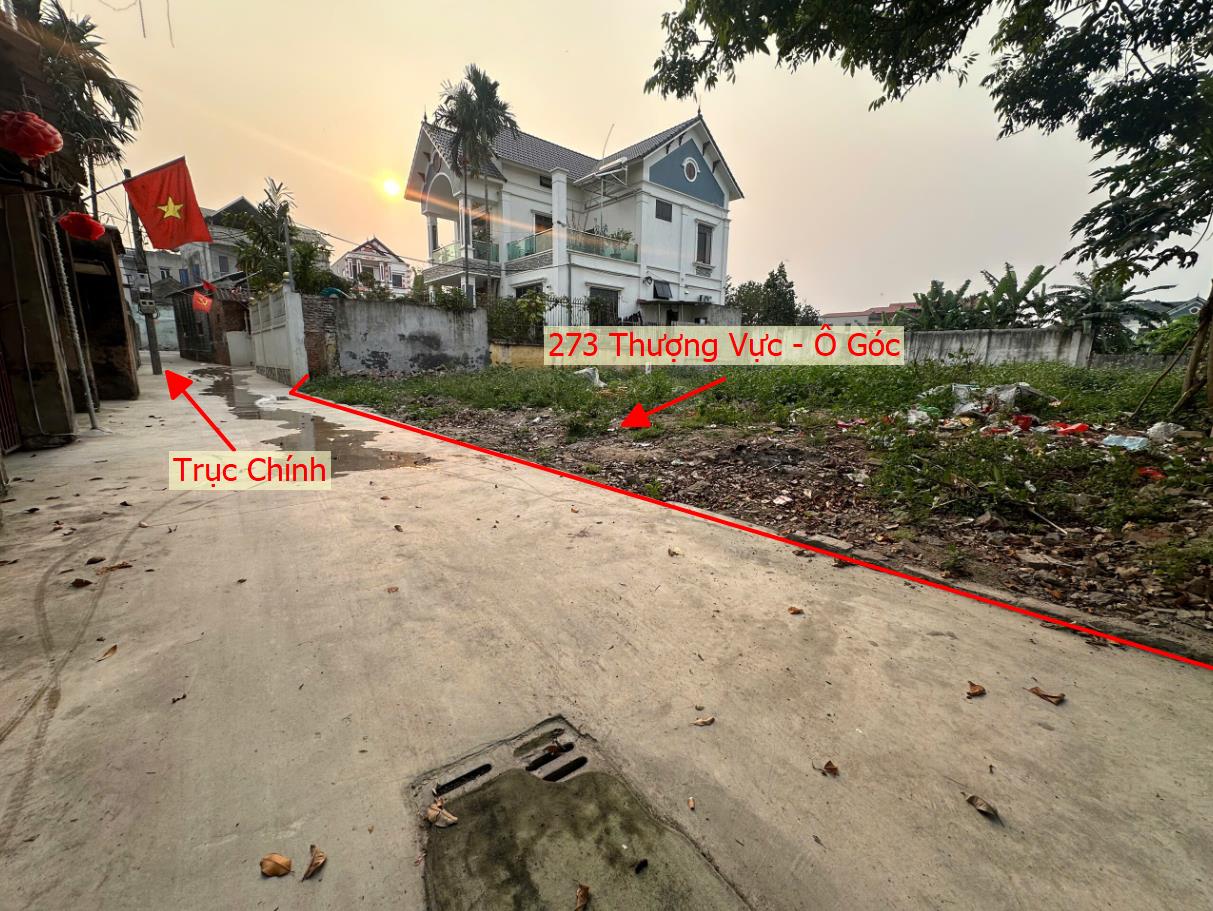 Hình ảnh Bán Lô Góc 2 Mặt Tiên 273m Tại Thượng Vực Ô Tô Vào Tận Đất Sát Mặt Đường Kinh Doanh Liên Xã
