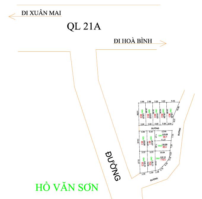 Hình ảnh Bất Động Sản Xuân Mai Bán Đất Phân Lô Khu Vực Tân Tiến Sát Hồ Văn Sơn Cách Mặt Đường QL21A Chỉ Hơn 100m