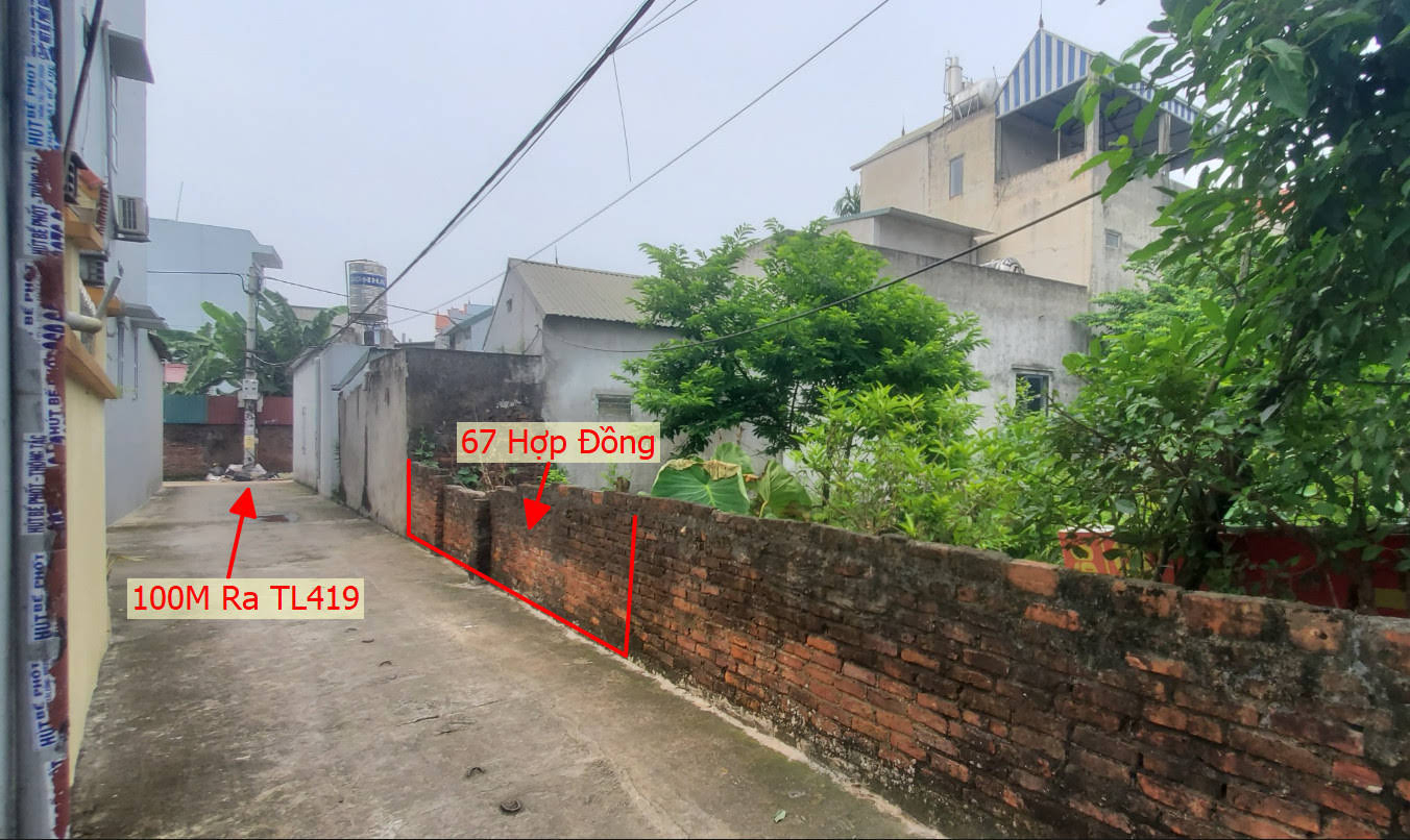 Hình ảnh Bất Động Sản Quảng Bị Bán Đất Khu Vực Hợp Đồng Thuộc Làn 2 Đường TL419 Ngay Gần Trường Học Các Cấp 