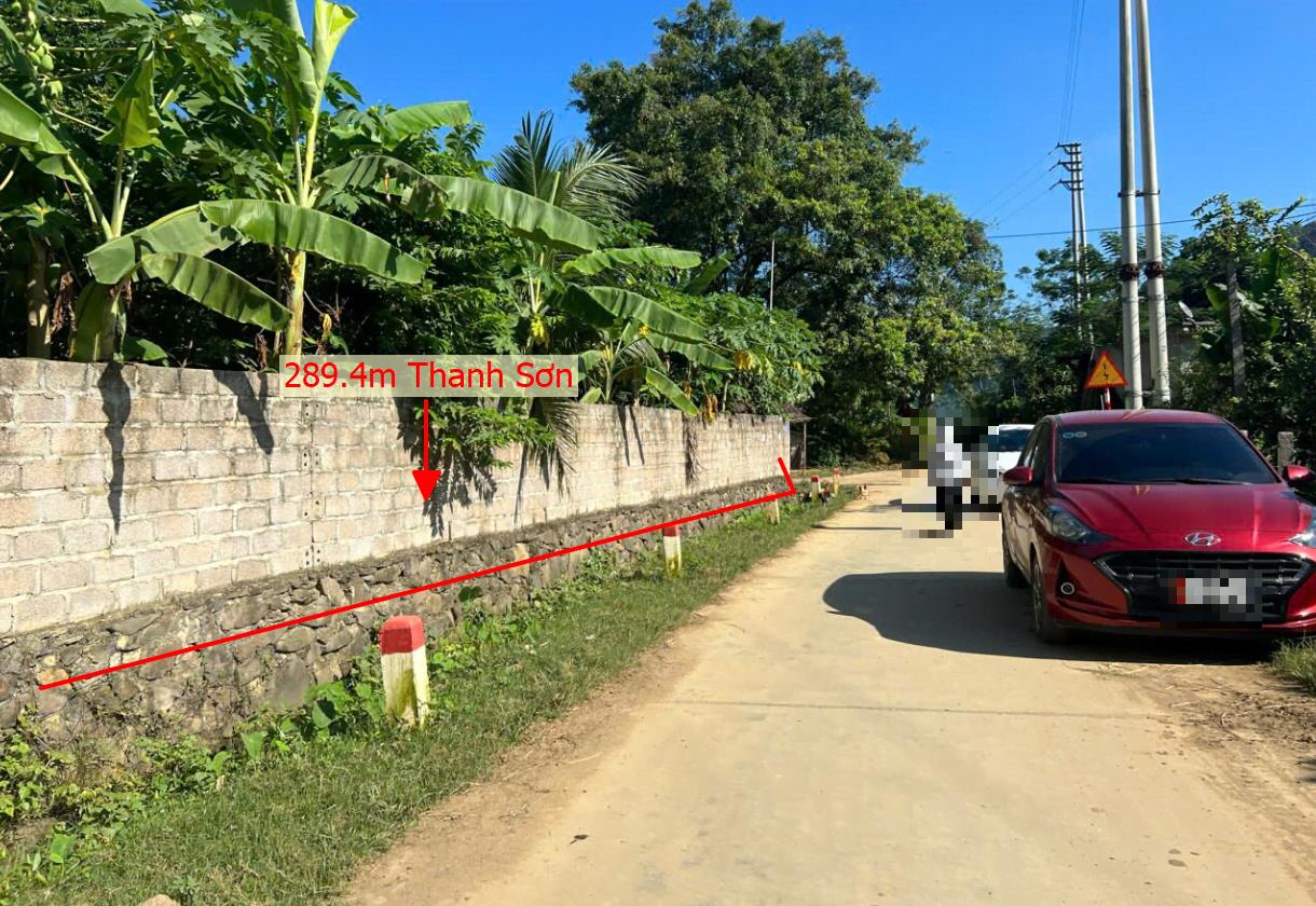 Hình ảnh Bán Lô Đất 289.4m Tại Thanh Sơn Lương Sơn Bám Đường Bê Tông Ô Tô Vào Tận Đất Dân Cư Đông Đúc Thân Thiện View Hồ Thoáng Mát Giá Đầu Tư