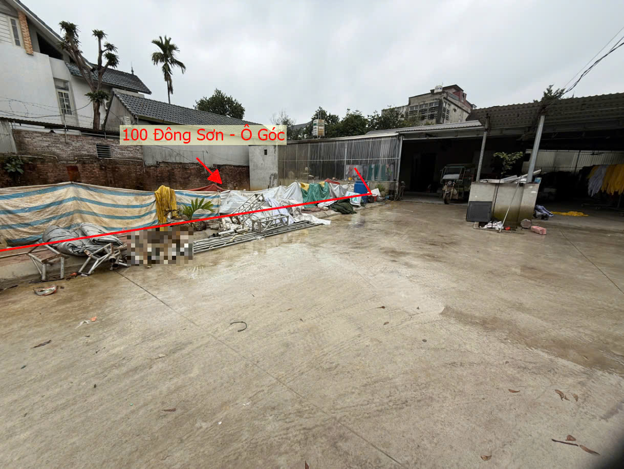 Hình ảnh Bán Lô Góc Full Thổ Cư 100M2 Tại Xã Đông Sơn Sát QL6A Đang Mở Rộng Ngay Gần Chợ Gốt 