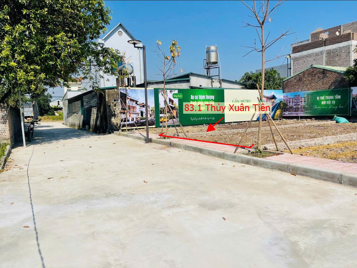 Hình ảnh Đất Phân Lô Thủy Xuân Tiên 83.1m Đường Thông Ô Tô Sát Trục Kinh Doanh Liên Xã Giá Chỉ Hơn 2 Tỷ