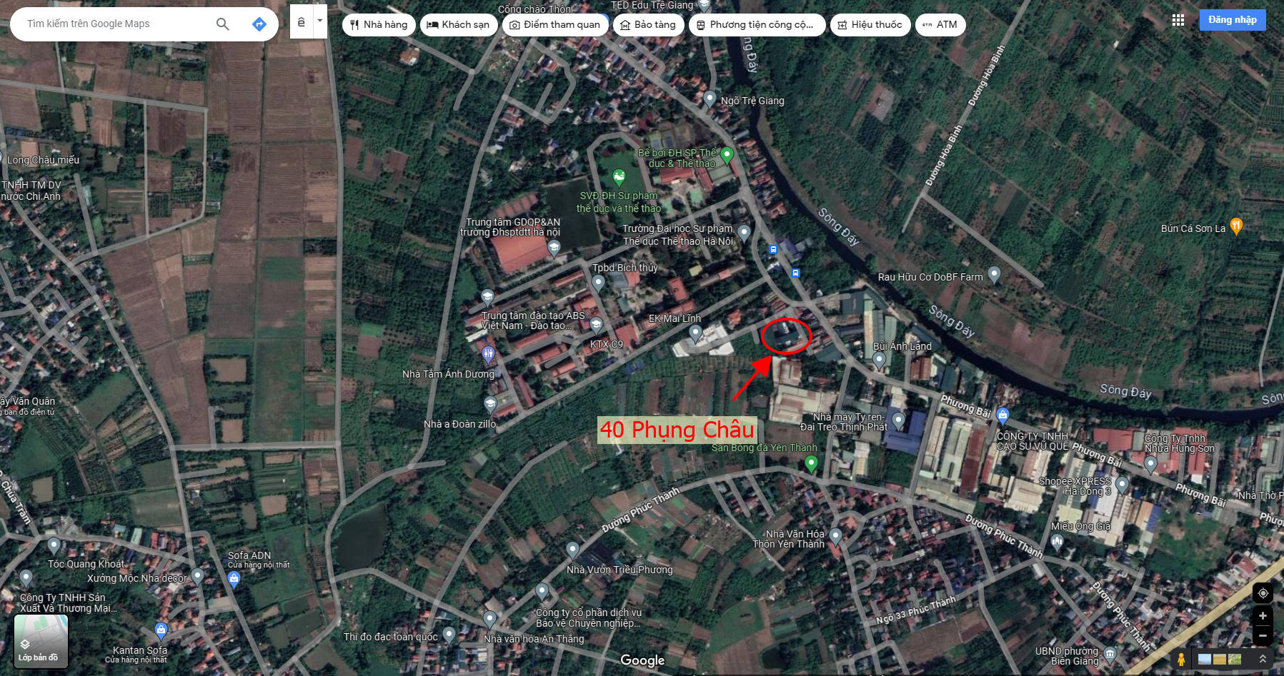 Hình ảnh Bán Đất Phụng Châu Full Thổ Cư Ngay Sát Trường Đại Học TDTT Giá Nhỉnh Tỷ