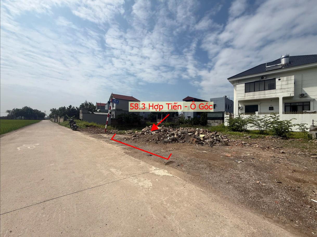 Hình ảnh Bán Lô Góc 2 Mặt Tiền 58.3m Tại Hợp Tiến Đường Ô Tô Tránh Sát Trục Kinh Doanh Gần Đường TL424 
