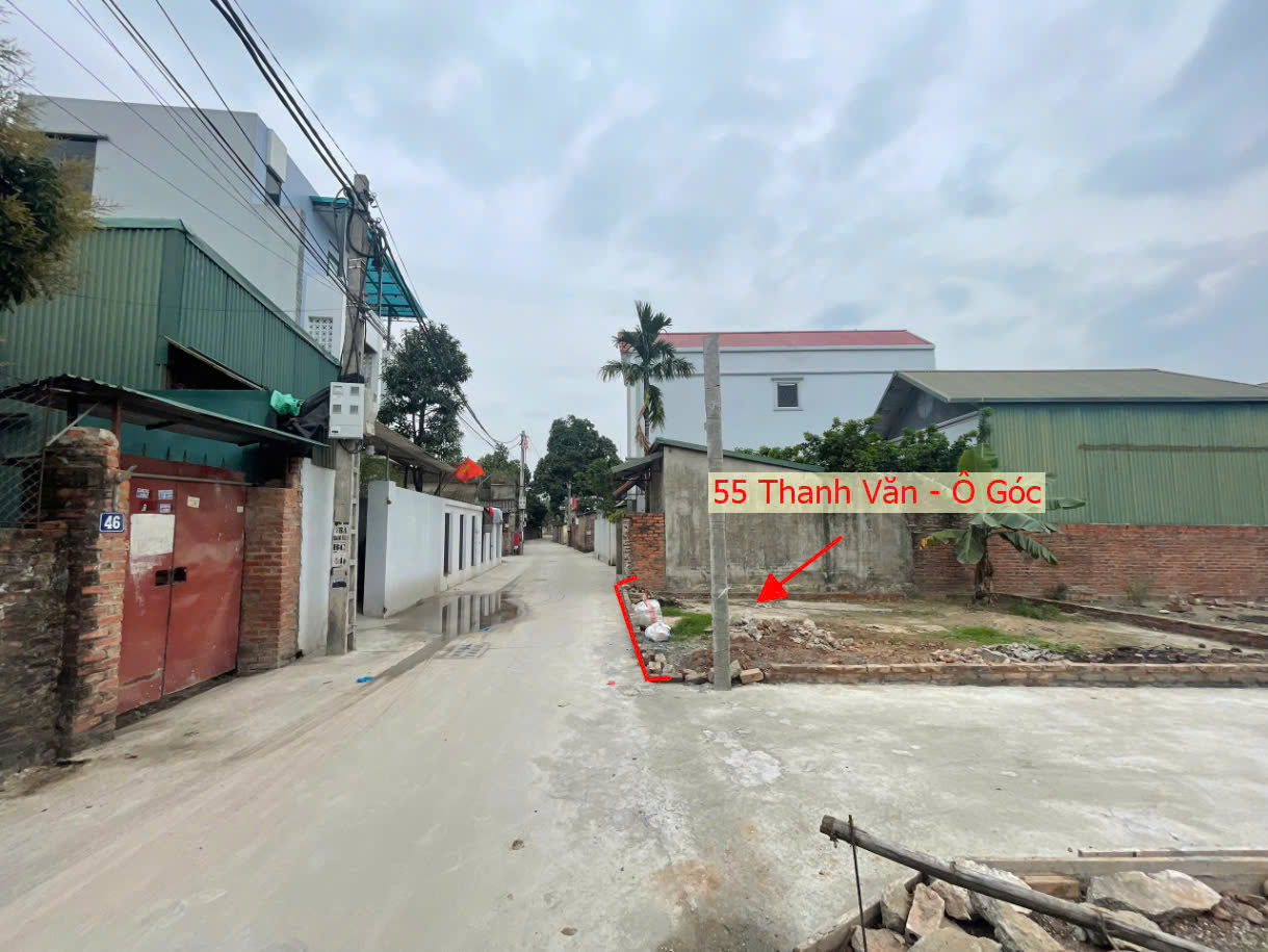 Hình ảnh Bán Lô Góc 2 Mặt Tiền Mặt Trục Kinh Doanh Thôn Ngay Gần Trung Tâm Xã Thanh Mai 