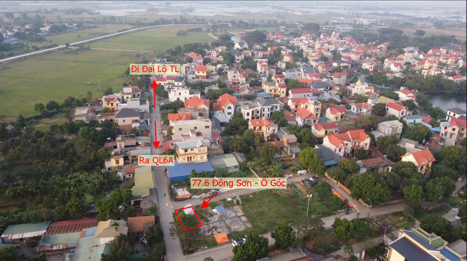 Hình ảnh Bán Lô Góc 2 Mặt Tiền Thuộc Khu Đất Phân Lô Vườn Cây Xã Đông Sơn Ngay Trung Tâm Xã Đông Sơn