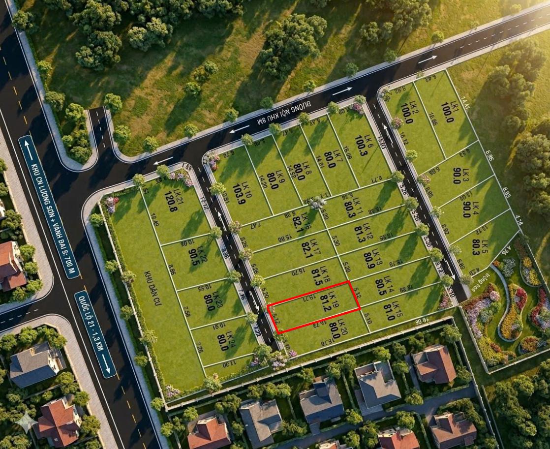 Hình ảnh Bất Động Sản Xuân Mai Bán Đất Phân Lô Khu Vực Thủy Xuân Tiên Ô Tô Đỗ Tận Đất Sát Trục Liên Xã Ngay Gần QL21A 