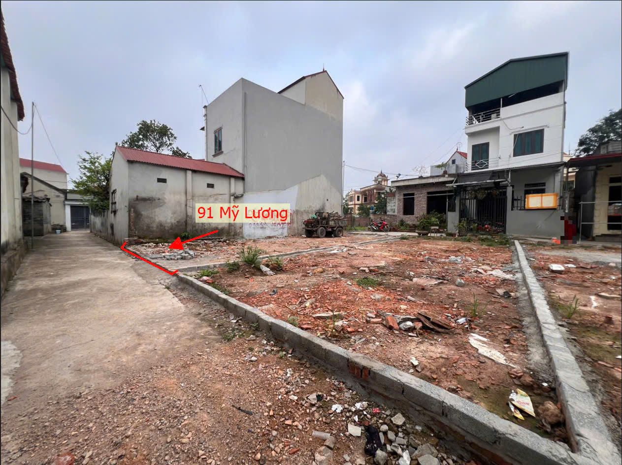 Hình ảnh Bán Thửa Đất 2 Mặt Tiền 91m Tại Mỹ Lương Sát Trục Liên Xã - Đất  Phân Lô Xã Mỹ Lương 