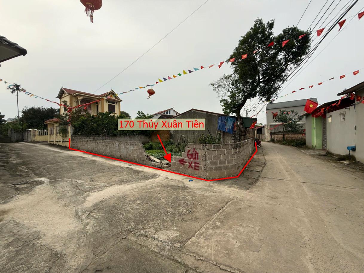 Hình ảnh Bán Lô Góc 2 Mặt Tiền Ô Tô Vào Tận Đất Ngay Trung Tâm Xã Thủy Xuân Tiên 