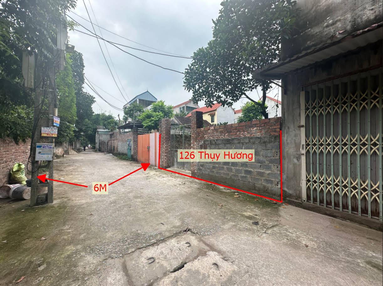 Hình ảnh Bán Đất Thụy Hương Oto Vào Tận Đất Sát Trục Chính Kinh Doanh Gần Trung Tâm Hành Chính Xã