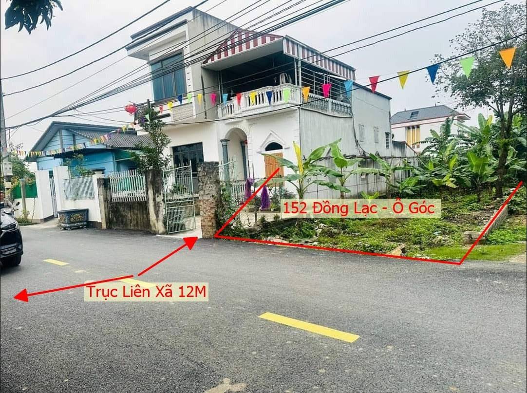 Hình ảnh Bất Động Sản Hòa Phú Bán Đất Khu Vực Đồng Lạc Lô Góc 2 Mặt Tiền Bám Trục Chính Kinh Doanh
