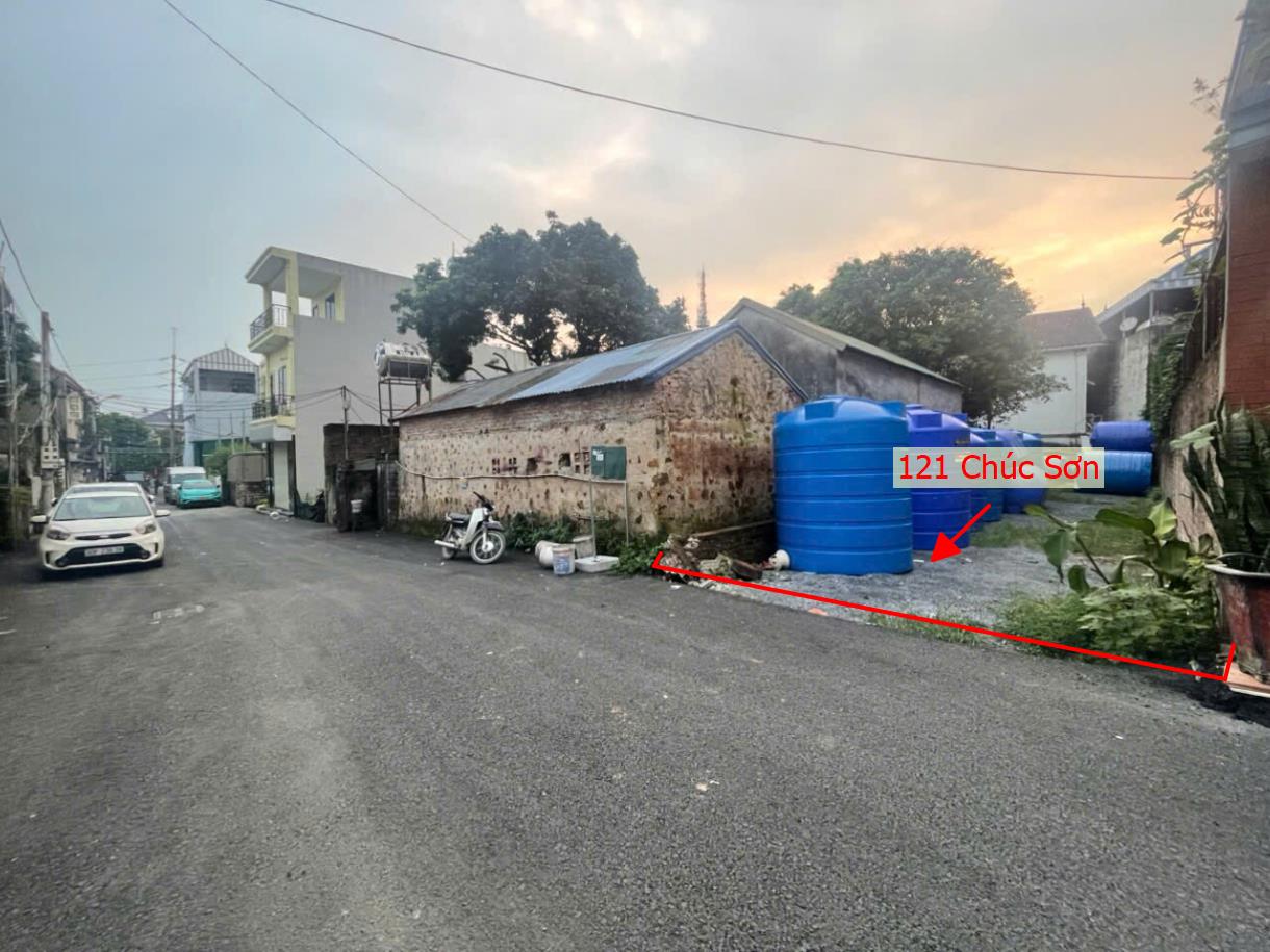 Hình ảnh Bán Thửa Đất 2 Mặt Thoáng 121m Tại Thị Trấn Chúc Sơn Đường Ô Tô Tránh Ngay Sát QL6A 