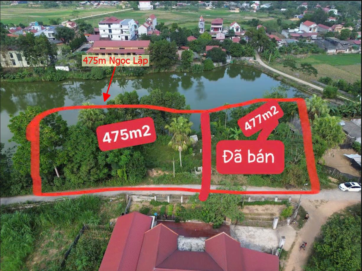 Hình ảnh Bán Lô Đất 475m Tại Ngọc Lập Yên Lập Bám Đường Bê Tông Tông Ô Tô Vào Tận Đất View Hồ Thoáng Mát Giá Đầu Tư