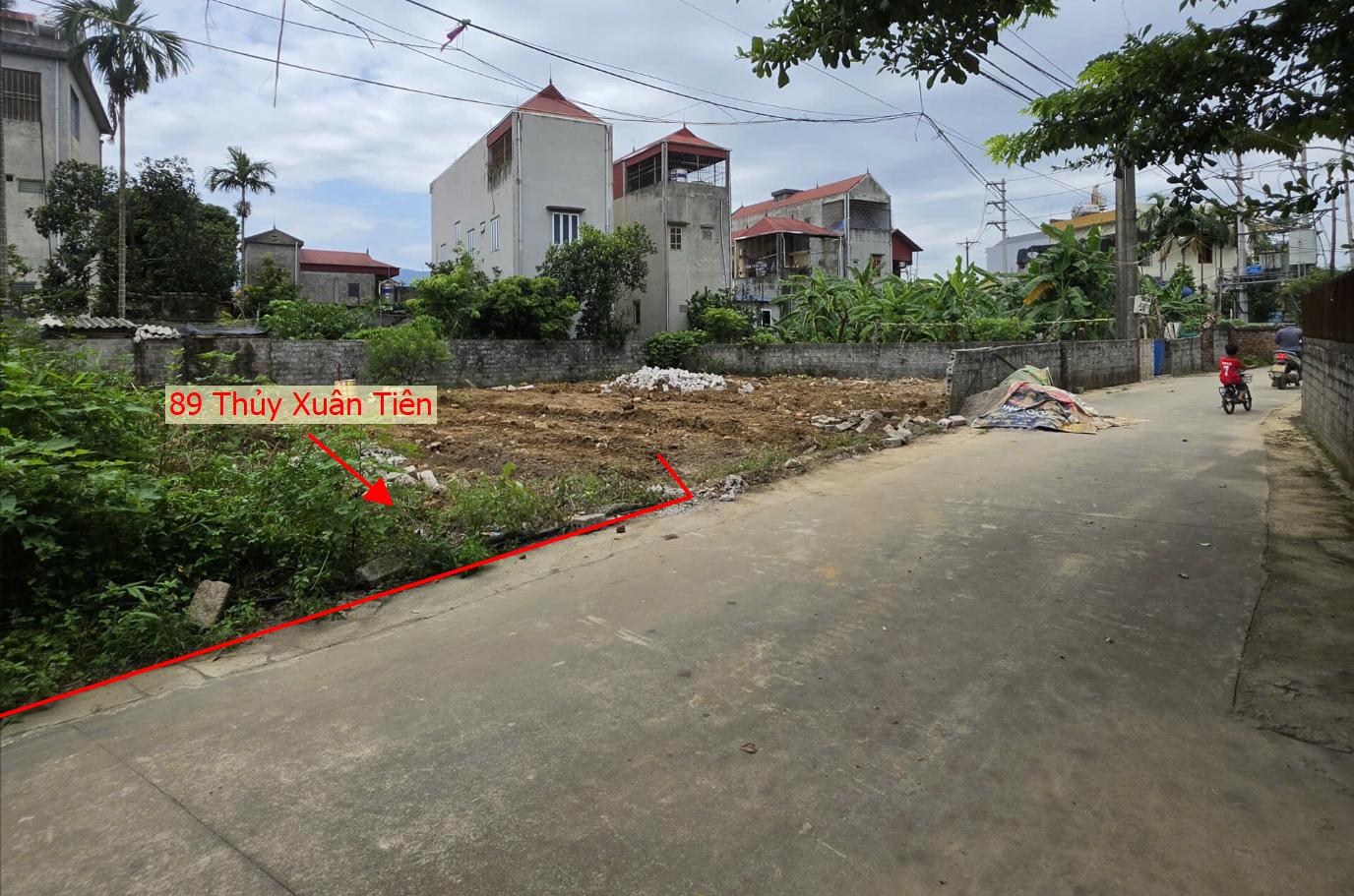 Hình ảnh Bất Động Sản Xuân Mai Bán Đất Khu Vực Thủy Xuân Tiên Đường Ô Tô Tránh Ngay Sát Mặt Đường Kinh Doanh QL21A 