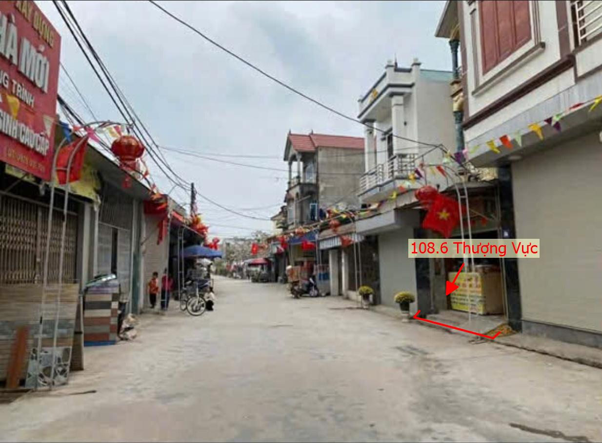 Hình ảnh Bán Đất Sẵn Nhà 108.6m Tại Thương Vực Bám Mặt Đường Kinh Doanh Thông Ngay Sát Trục Chính Liên Xã 