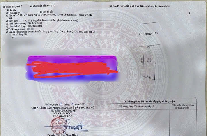 Hình ảnh Bán Đất Thị Trấn Chúc Sơn Mặt Đường Kinh Doanh QL6A Cũ Giáp Quận Hà Đông Giá Chỉ Vài Tỷ