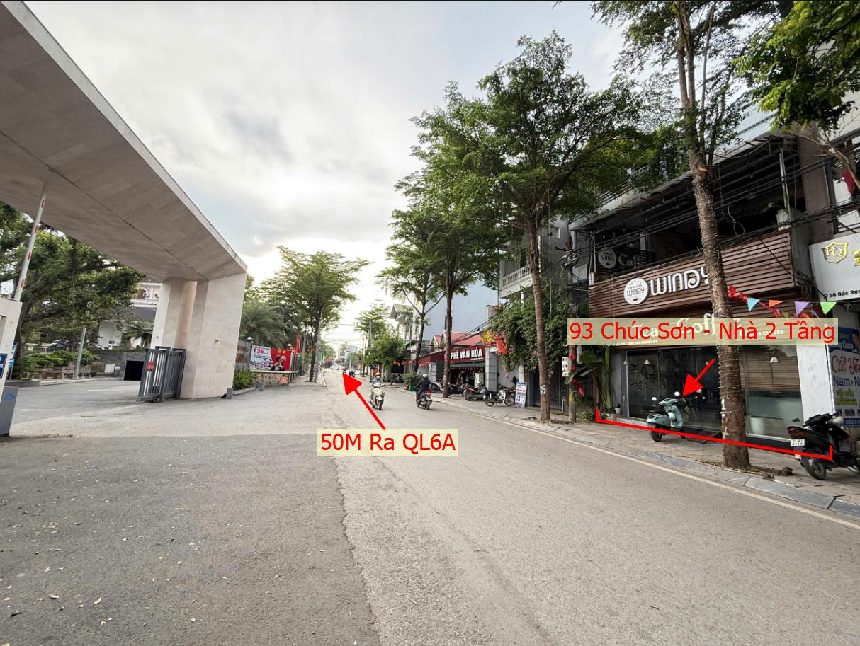 Hình ảnh Bất Động Sản Chương Mỹ Bán Nhà Khu Vực Chúc Sơn Mặt Đường Kinh Doanh Ngay Trung Tâm Hành Chính Phường Chương Mỹ Cách QL6A Chỉ 50M