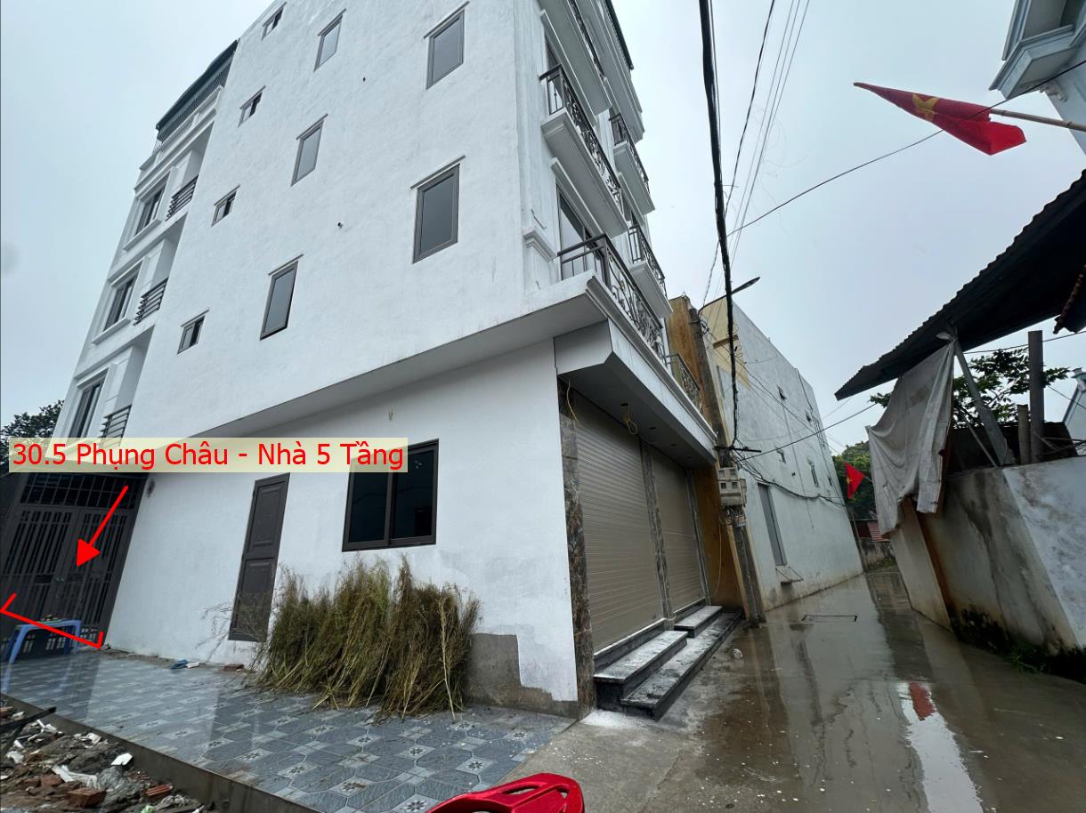 Hình ảnh Bán Nhà Thương Mại 30.5m Tại Phụng Châu Chương Mỹ Sát Trục Chính Kinh Doanh Liên Huyện 