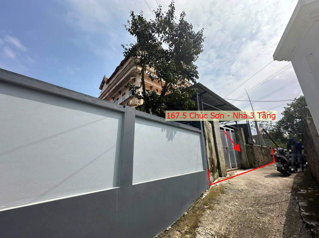 Hình ảnh Bán Đất Sẵn Nhà 3 Tầng Ngay Sát QL6 Cũ Tại Thị Trấn Chúc Sơn Chương Mỹ 