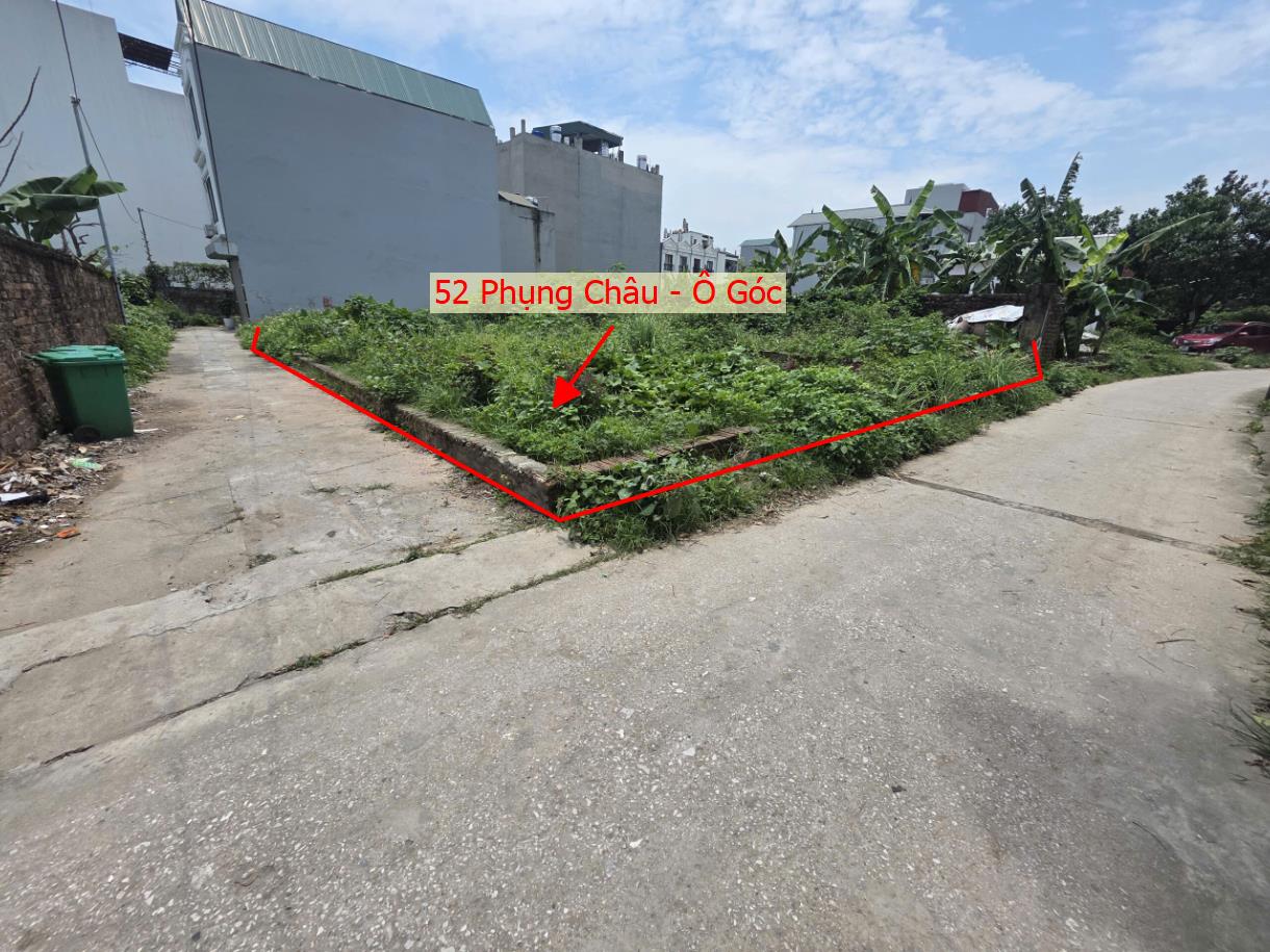 Hình ảnh Bán Lô Góc 2 Mặt Tiền 52m Tại Phụng Châu Đường Thông Ô Tô Sát Trục Chính Kinh Doanh Liên Xã