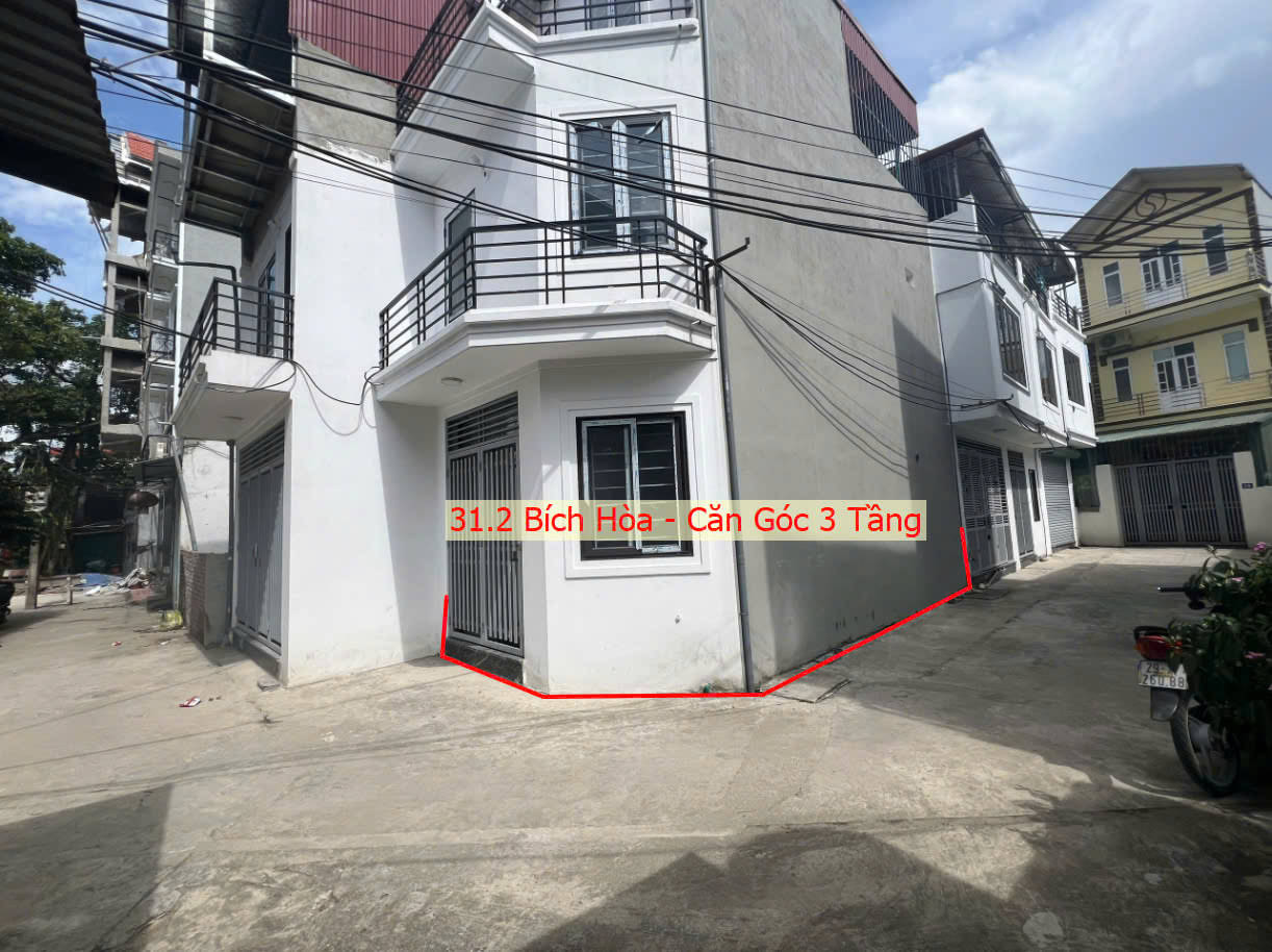 Hình ảnh Bán Nhà 3 Tầng Lô Góc 2 Mặt Thoáng Ô Tô Đỗ Tận Cửa Tại Bích Hòa Thanh Oai 