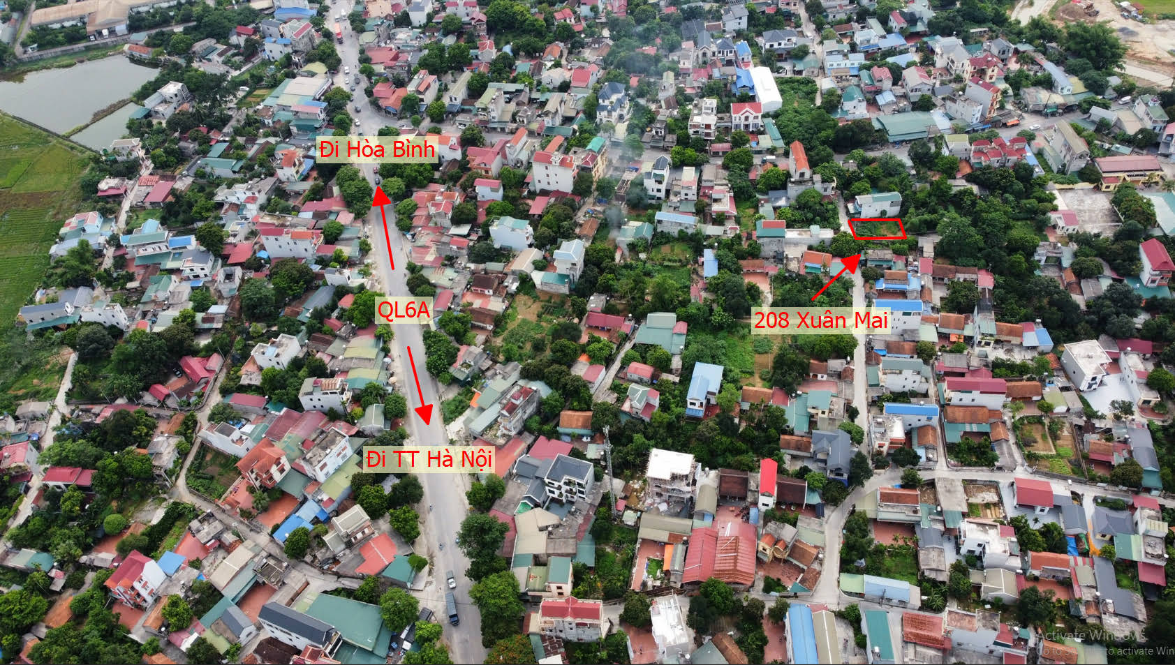 Hình ảnh Bán Lô Góc 2 Mặt Tiền Ô Tô Vào Tận Đất Gần QL6A Đang Mở Rộng Tại Xuân Mai 