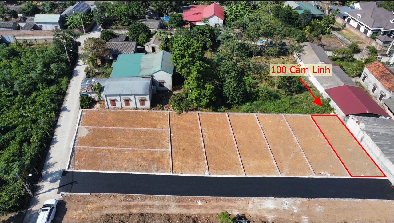 Hình ảnh Bán Đất Phân Lô Cẩm Lĩnh Đường Thông Ô Tô Sát Mặt Đường Kinh Doanh Liên Xã Giá Chỉ Vài Trăm Triệu