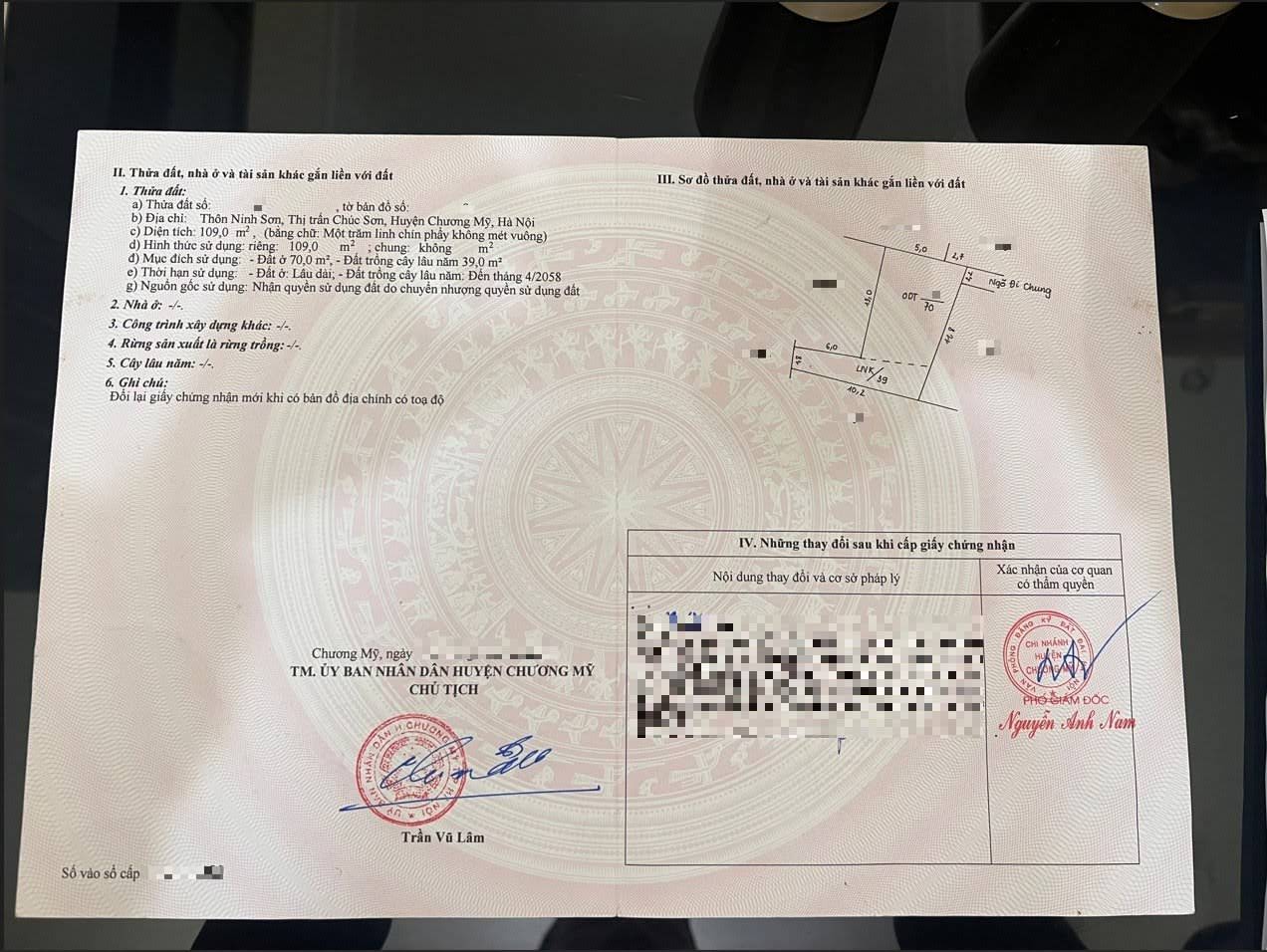 Hình ảnh Bán Đất Tặng Nhà Cấp 4 Tại Thị Trấn Chúc Sơn Gần QL6A Giá Nhỉnh Tỷ 